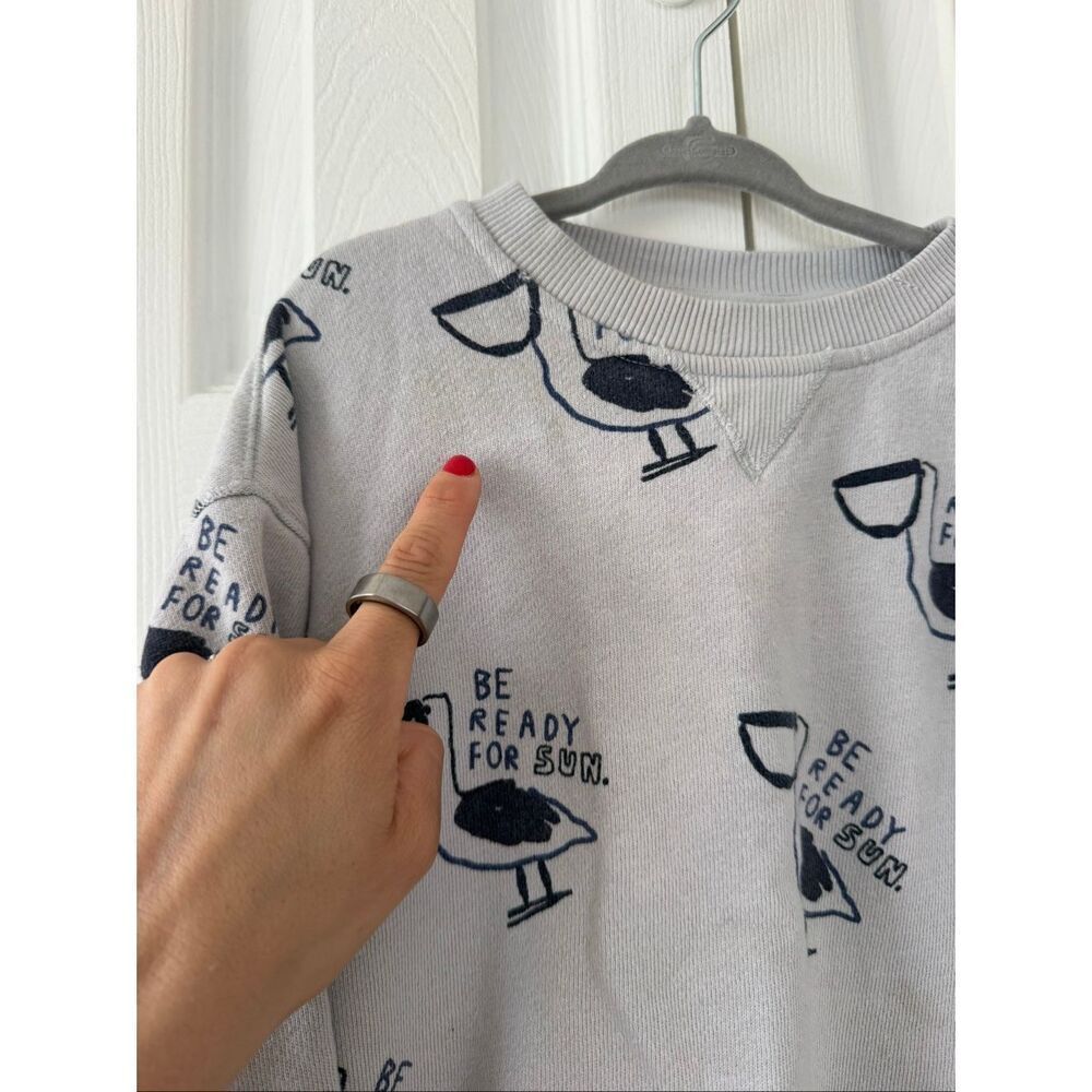 Zara 3-4 Year Old Boys Oversized Sweatshirt - Picture 5 of 6